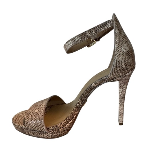 Michael Kors Snake Print Heels - Picture 1 of 9